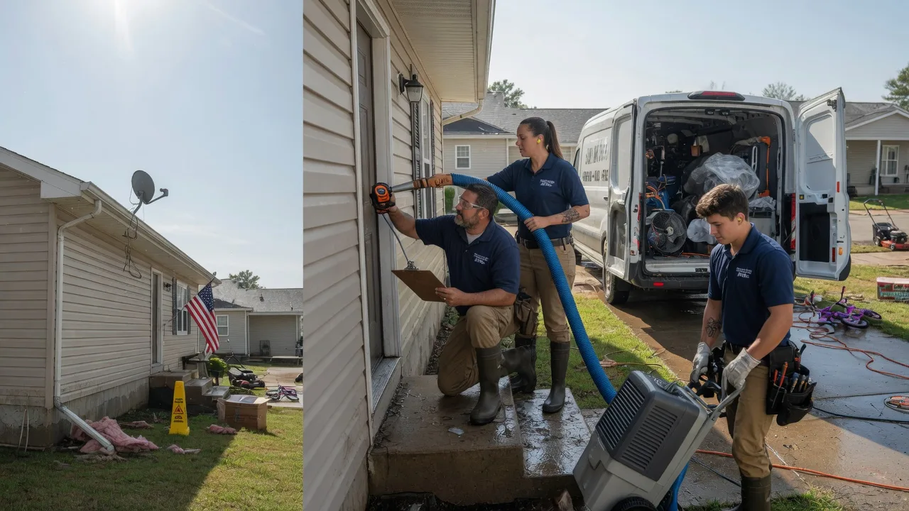 Ceiling Water Damage Restoration in Lime Ridge, WI near me